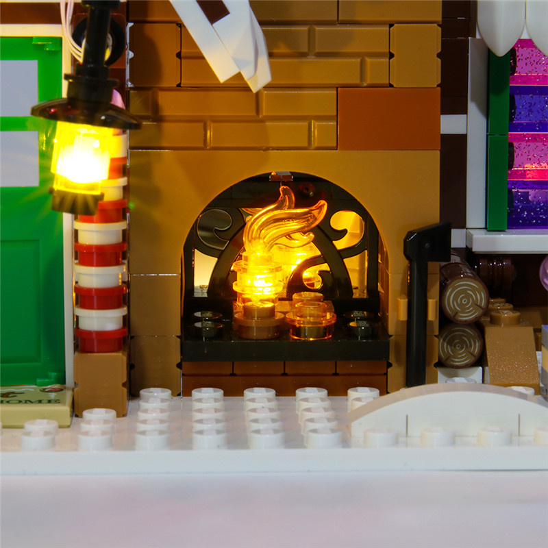 Light Kit For Gingerbread House LED Highting Set 10267