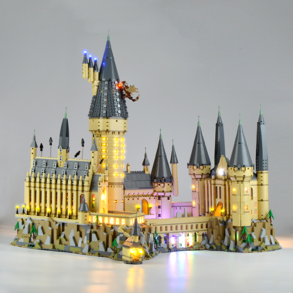 DIY Lighting Set Building Kit For Harry Potter Hogwarts Castle LEGOs 71043