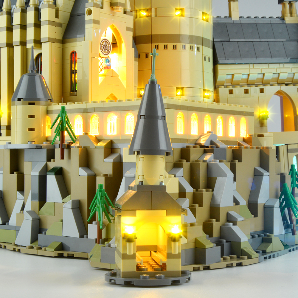 Light Kit For Harry Potter Hogwarts Castle LED Lighting Set 71043