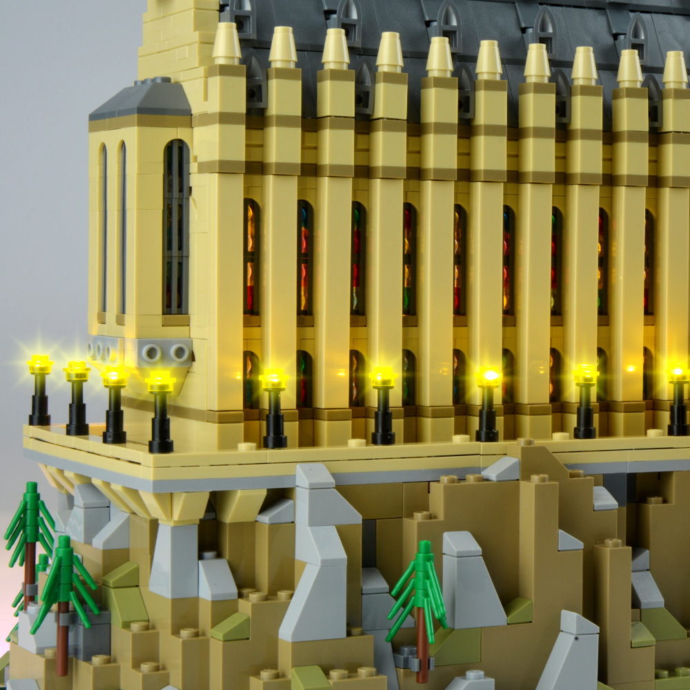 Light Kit For Harry Potter Hogwarts Castle LED Lighting Set 71043