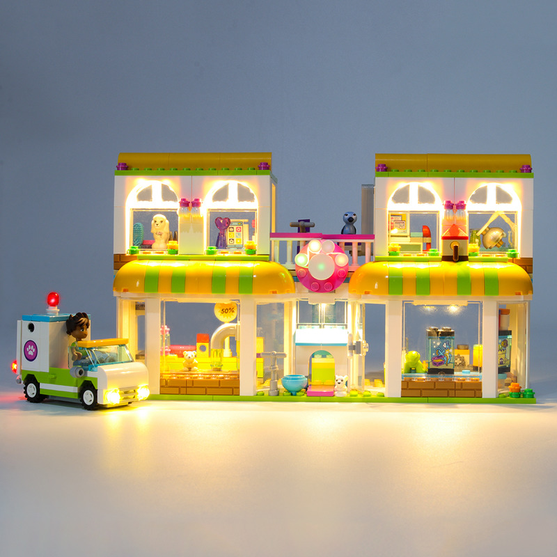 Light Kit For Heartlake City Pet Center LED Lighting Set 41345 BuildingToyStore