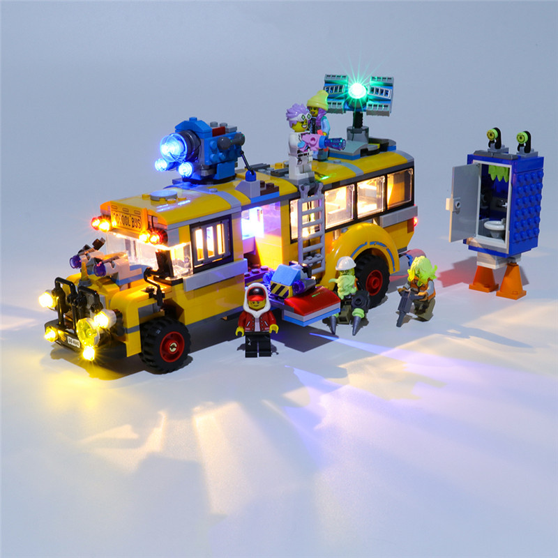 Light Kit For Hidden Side Paranormal Intercept Bus LED Lighting Set 70423 BuildingToyStore