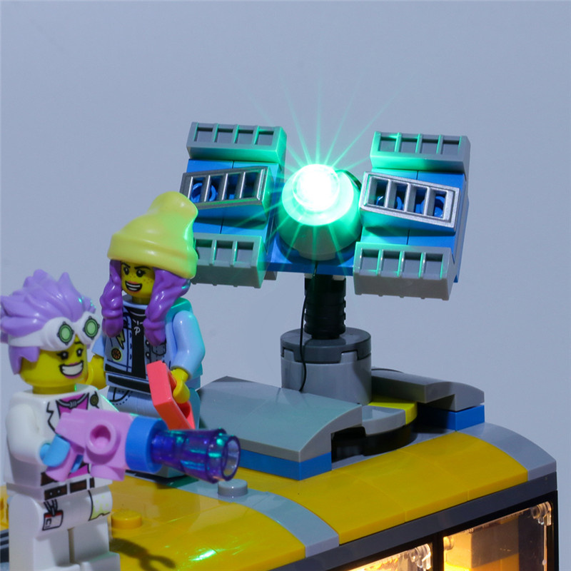 Light Kit For Hidden Side Paranormal Intercept Bus LED Highting Set 70423