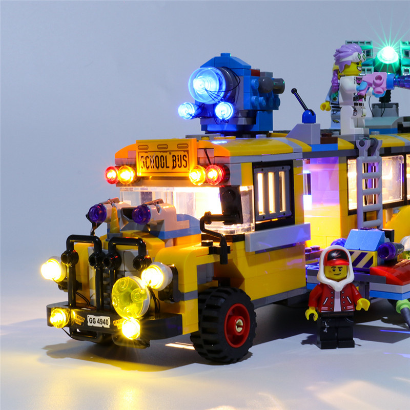 Hidden side sales school bus