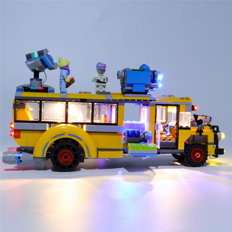 Light Kit For Hidden Side Paranormal Intercept Bus LED Lighting Set 70423 BuildingToyStore