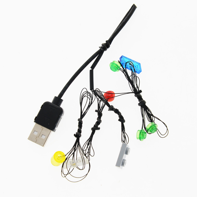 Licht-Kit für Hidden Side Wrecked Shrimp Boat LED-Hebeset 70419