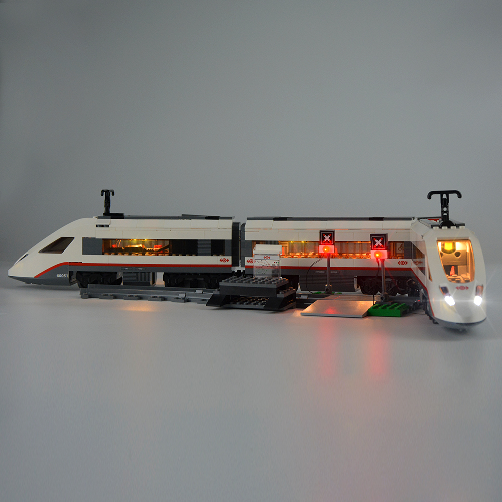 Lego high speed best sale passenger train 60051