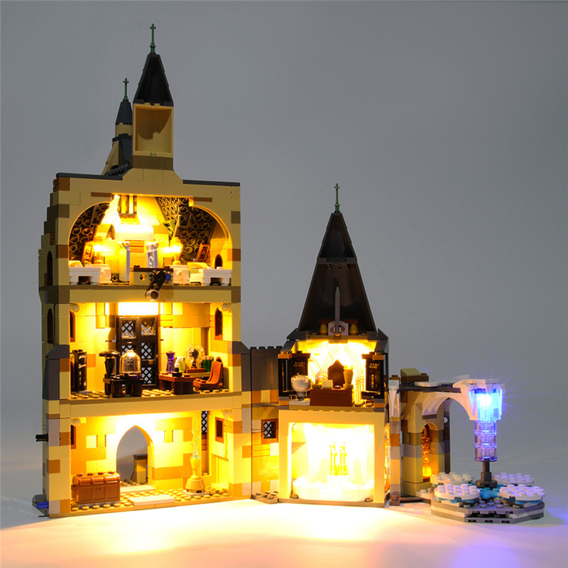 Light Kit For Hogwarts Clock Tower LED Highting Set 75948