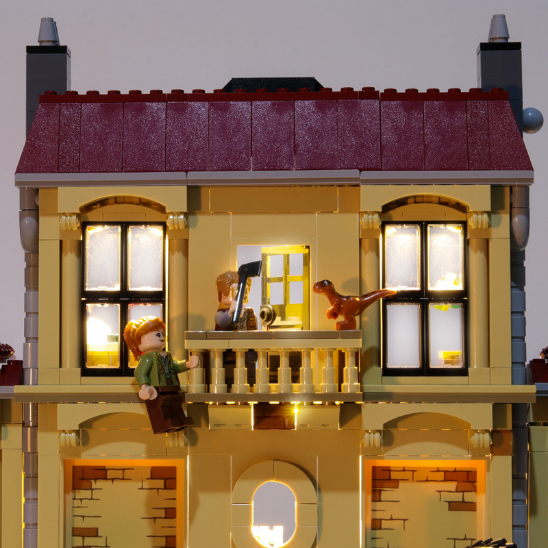 Light Kit For Indoraptor Rampage at Lockwood Estate LED Highting Set 75930