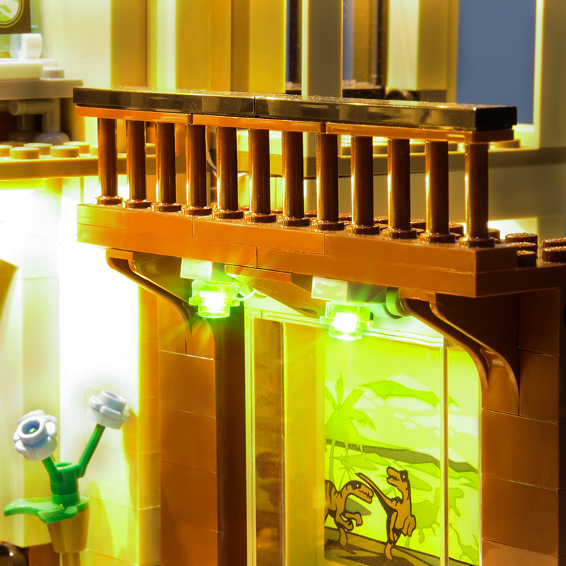 Light Kit For Indoraptor Rampage at Lockwood Estate LED Highting Set 75930