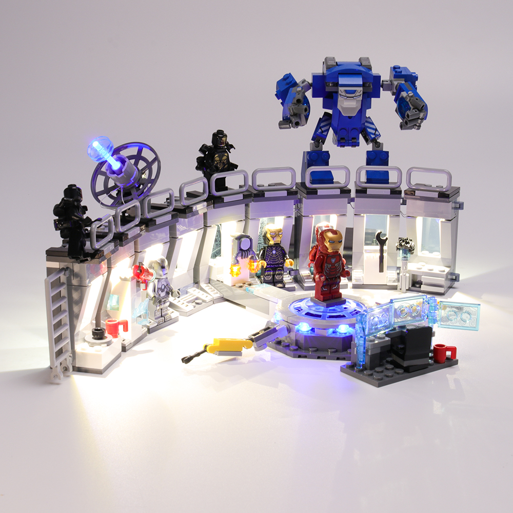 Light Kit For Iron Man Hall of Armor LED Highting Set 76125