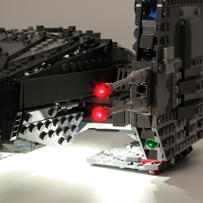 Beleuchtungsset für Kylo Rens Command Shuttle LED-Beleuchtungsset 75104