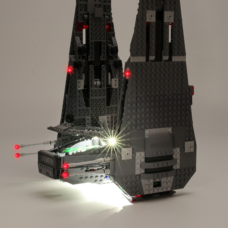 Light Kit For Kylo Ren's Command Shuttle LED Highting Set 75104