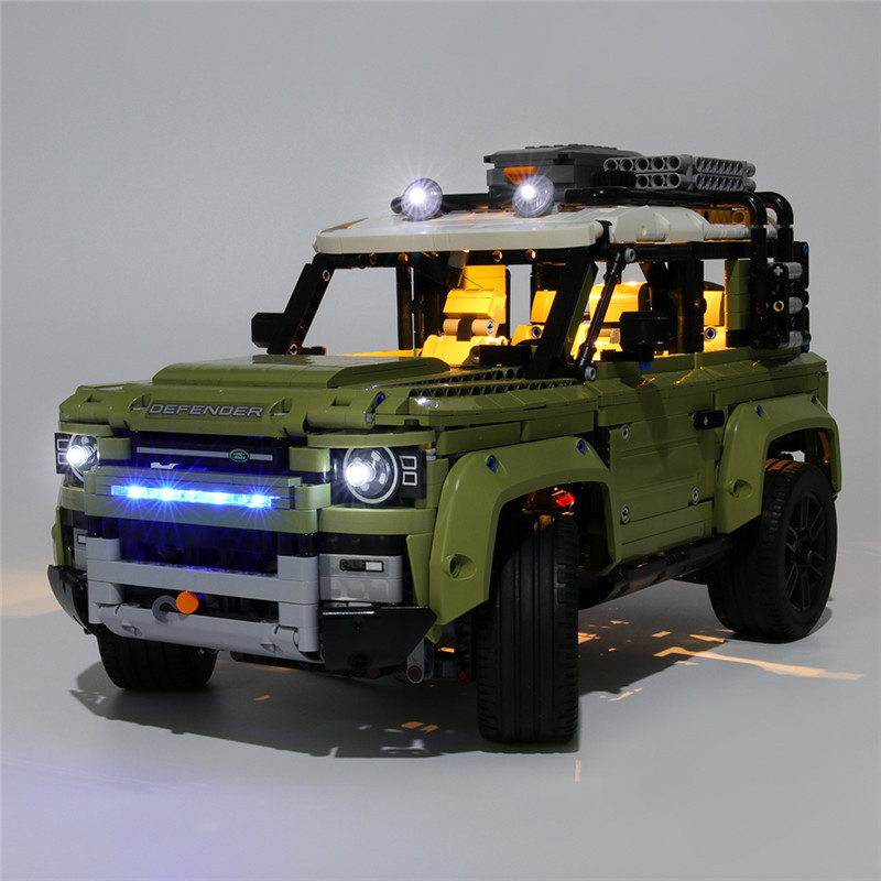 Land Rover Defender LED Highting 세트 42110용 라이트 키트