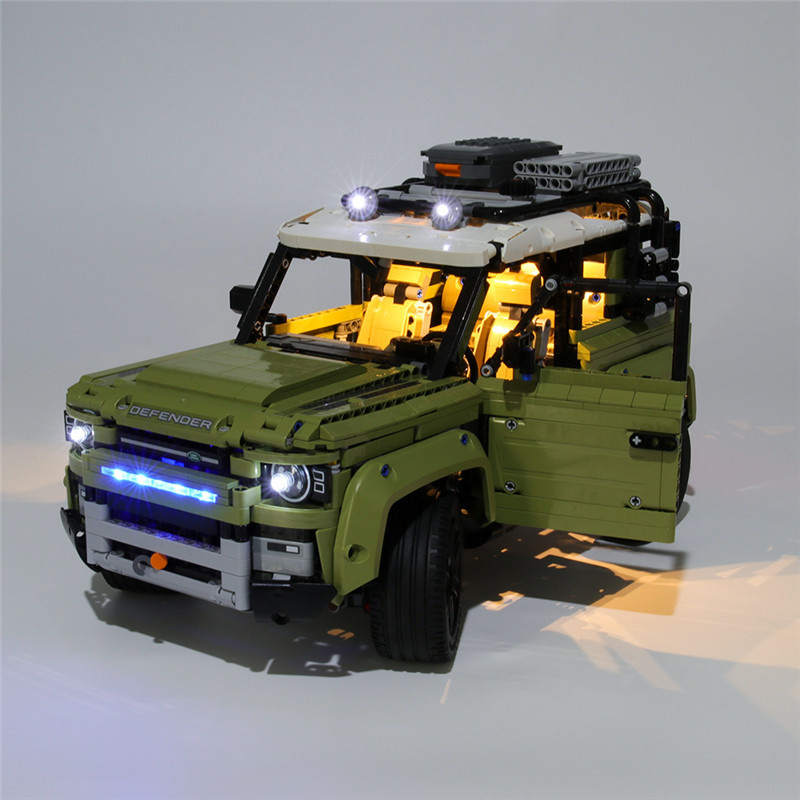 Land Rover Defender LED Highting 세트 42110용 라이트 키트