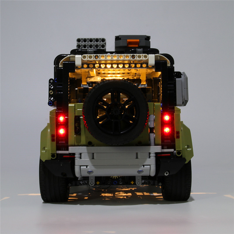 Land Rover Defender LED Highting 세트 42110용 라이트 키트