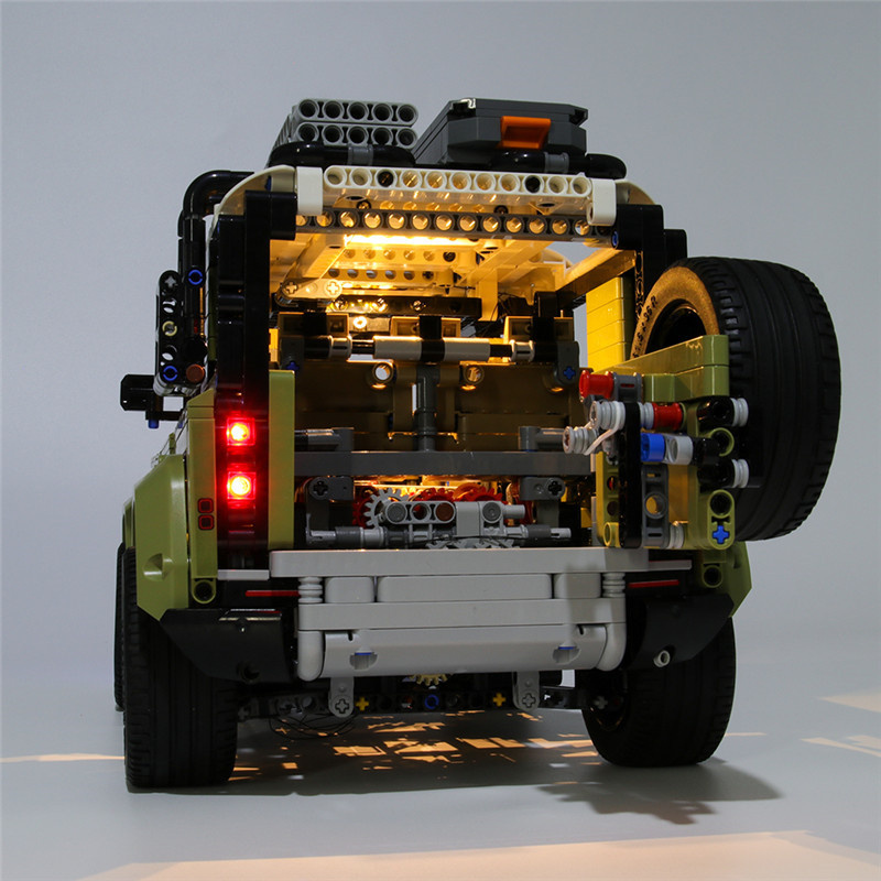 Land Rover Defender LED Highting 세트 42110용 라이트 키트