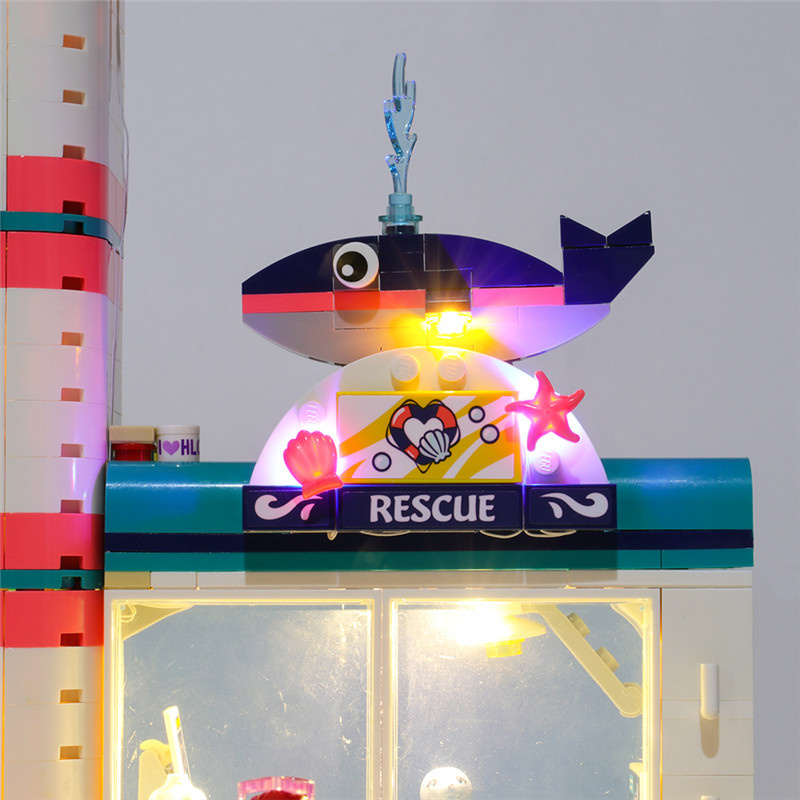 Light Kit For Lighthouse Rescue Center LED Highting Set 41380