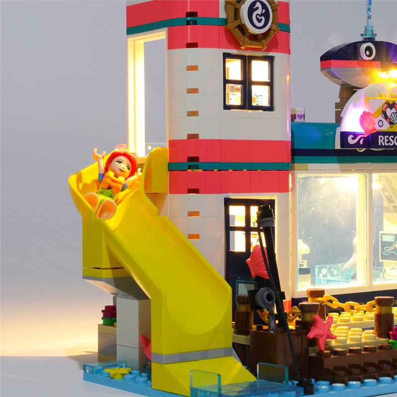 Light Kit For Lighthouse Rescue Center LED Highting Set 41380