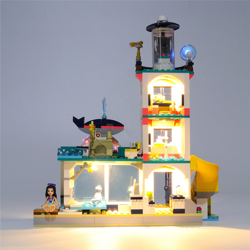 Light Kit For Lighthouse Rescue Center LED Highting Set 41380