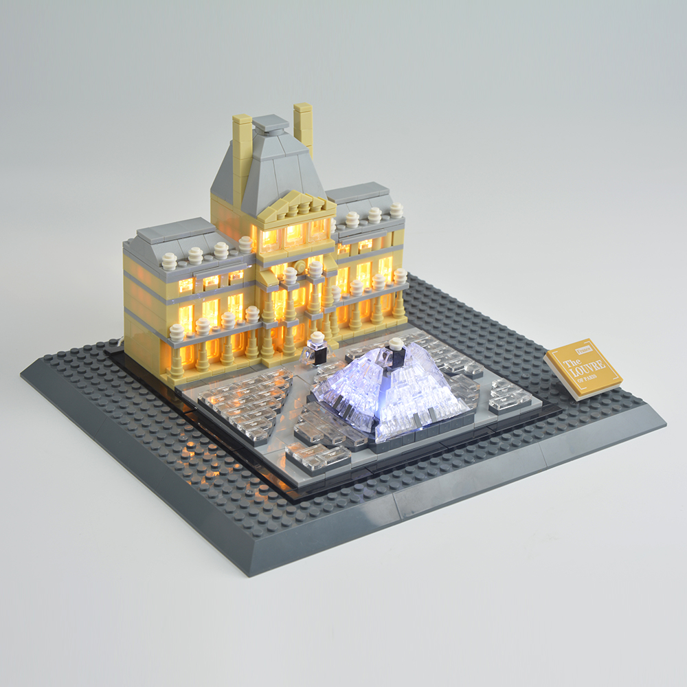 Beleuchtungsset für Louvre LED-Beleuchtungsset 21024