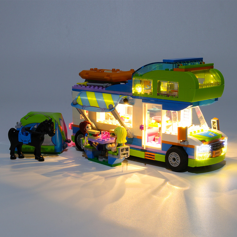 Mia's Camper Van LED Highting Set 41339용 라이트 키트