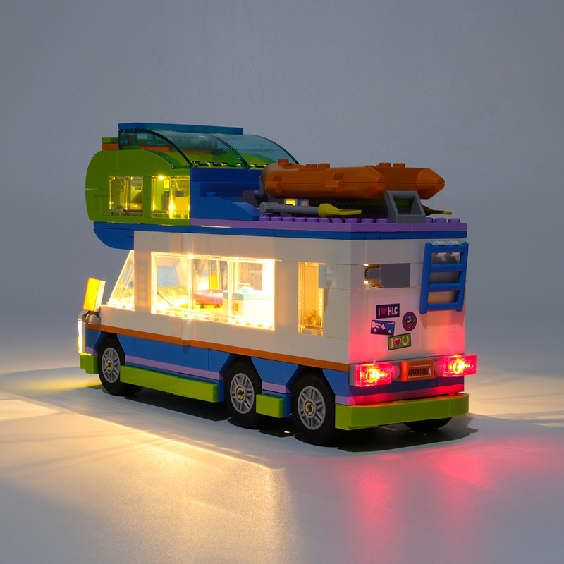 Mia's Camper Van LED Highting Set 41339용 라이트 키트