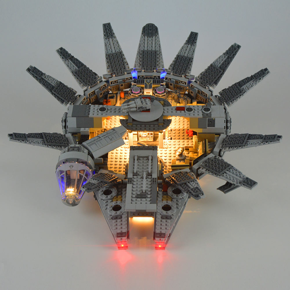 Millennium falcon lego set 75105 on sale