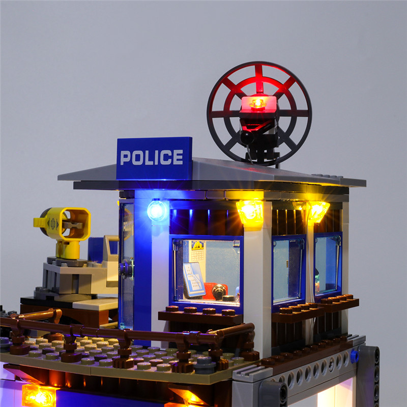 Light Kit For Mountain Police Headquarters LED Highting Set 60174