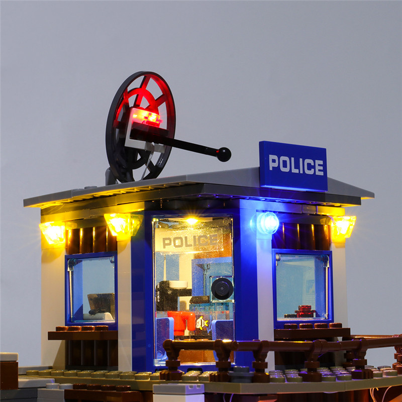 Light Kit For Mountain Police Headquarters LED Highting Set 60174