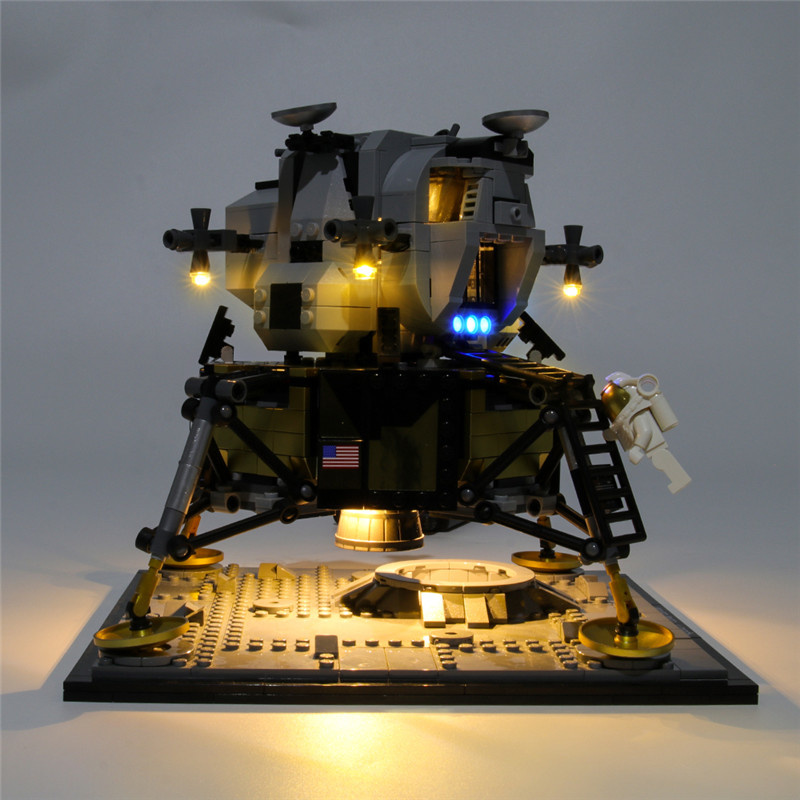 NASA Apollo 11 달 착륙선 LED Highting 세트 10266용 라이트 키트