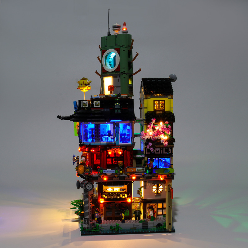 Light Kit For Ninjago City LED Highting Set 70620