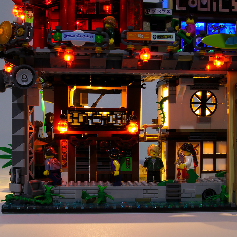 Beleuchtungsset für Ninjago City LED-Beleuchtungsset 70620