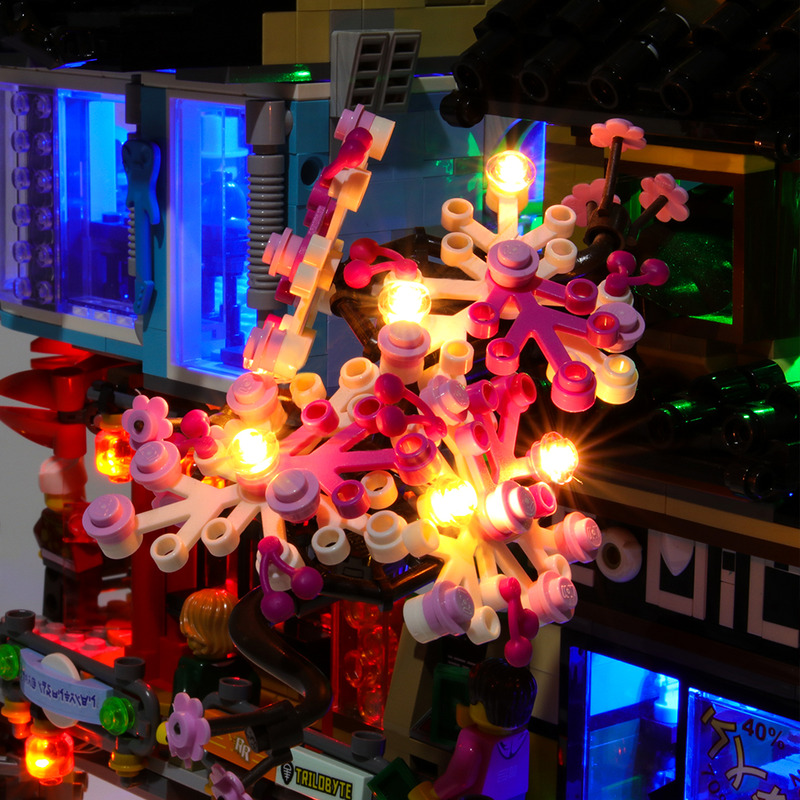 Light Kit For Ninjago City LED Highting Set 70620