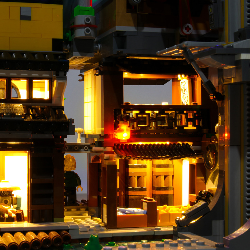 Beleuchtungsset für Ninjago City LED-Beleuchtungsset 70620