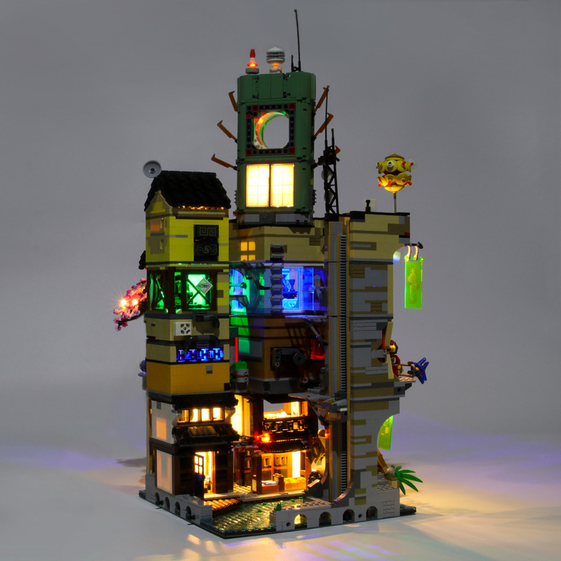 Light Kit For Ninjago City LED Highting Set 70620