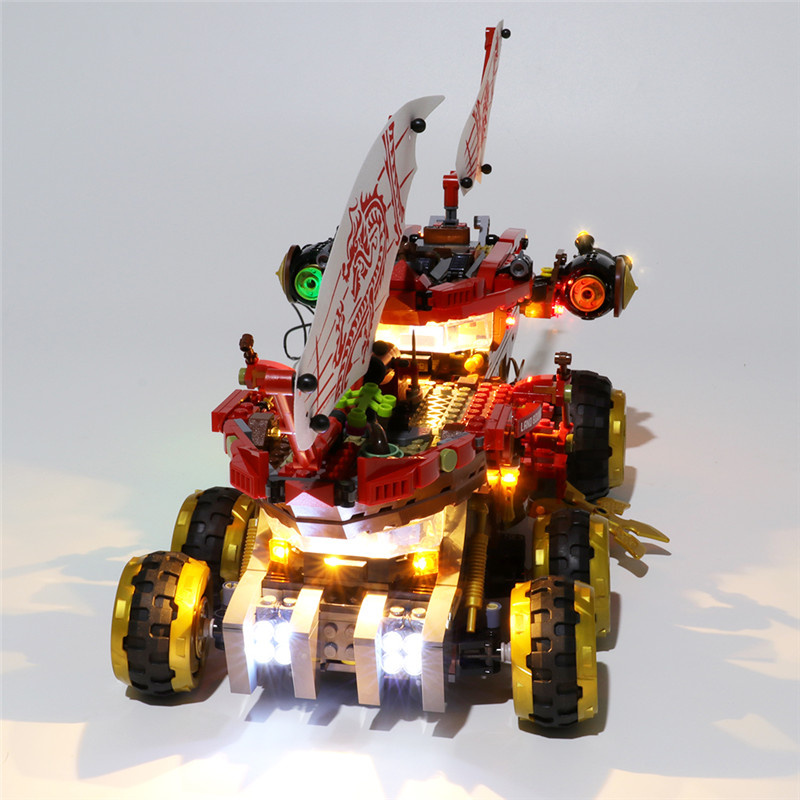 Ninjago Land Bounty LED Highting 세트 70677용 라이트 키트