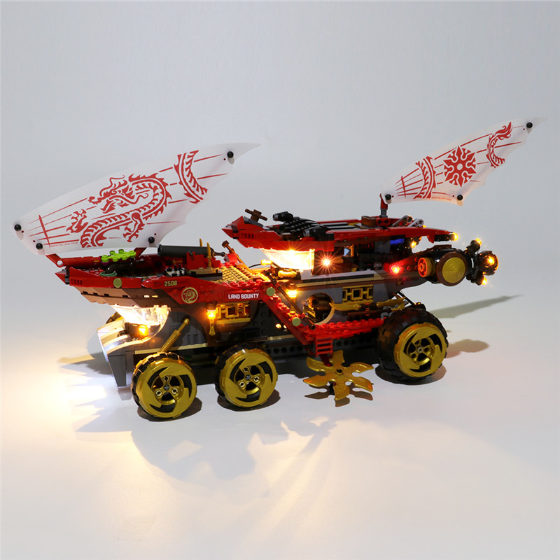 Ninjago Land Bounty LED Highting 세트 70677용 라이트 키트