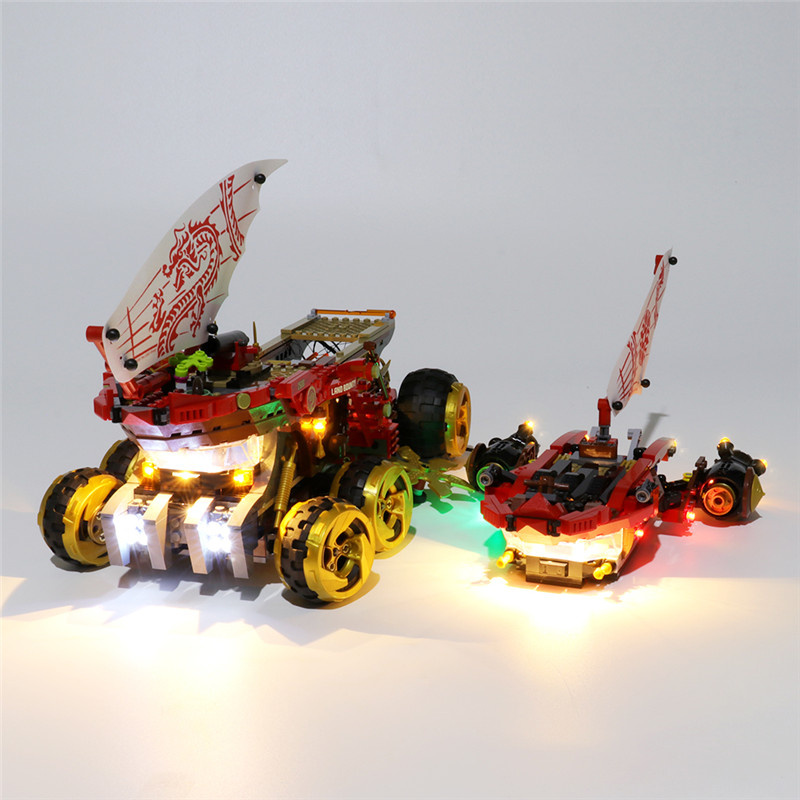 Ninjago Land Bounty LED Highting 세트 70677용 라이트 키트