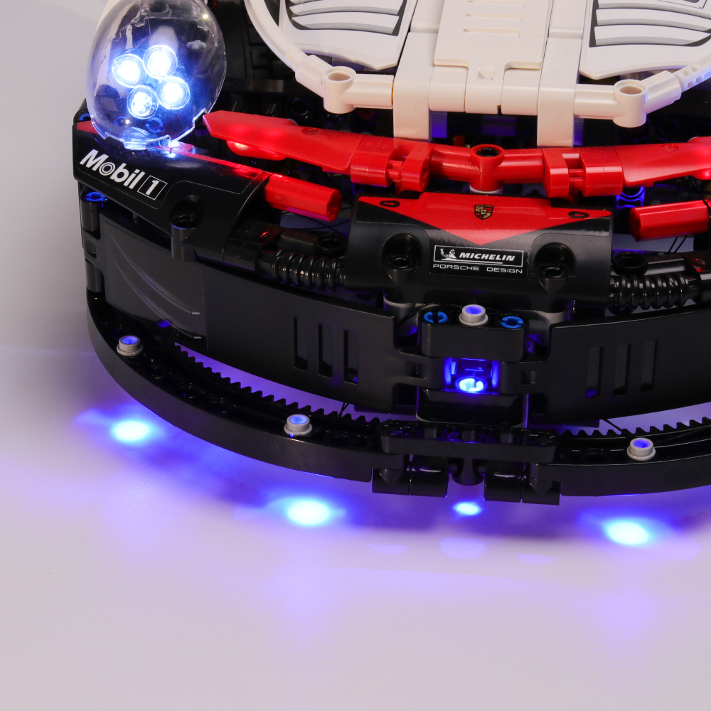 Light Kit For Porsche 911 RSR LED Highting Set 42096