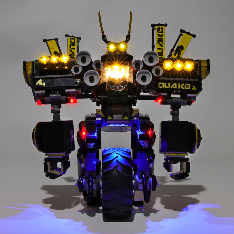 Quake Mech LED Highting 세트 70632용 라이트 키트