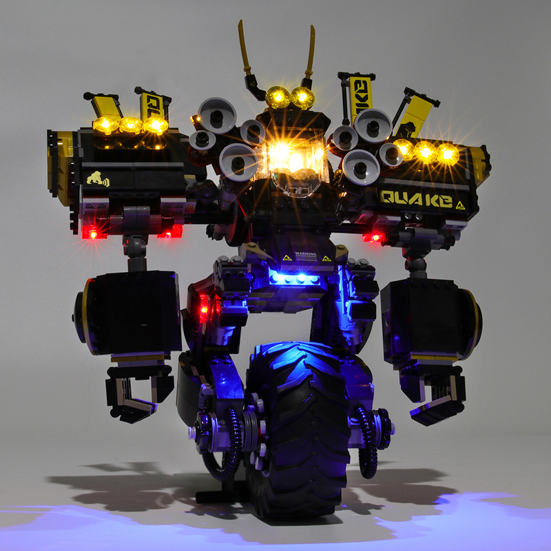 Quake Mech LED Highting 세트 70632용 라이트 키트