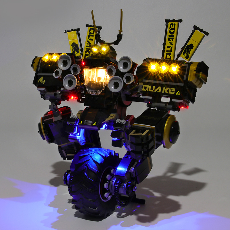 Quake Mech LED Highting 세트 70632용 라이트 키트