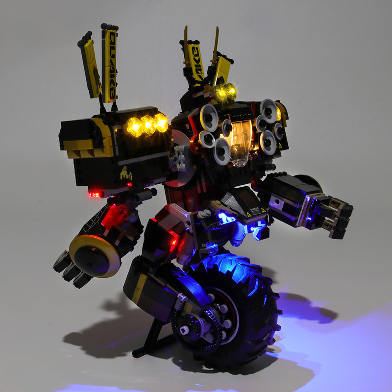 Quake Mech LED Highting 세트 70632용 라이트 키트