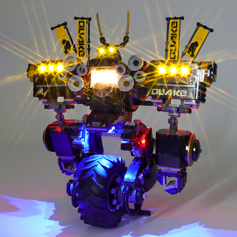 Quake Mech LED Highting 세트 70632용 라이트 키트