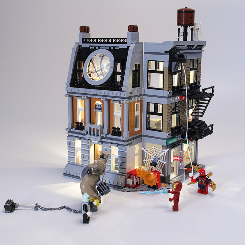 Light Kit For Sanctum Sanctorum Showdown LED Highting Set 76108