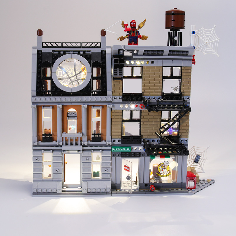 Light Kit For Sanctum Sanctorum Showdown LED Highting Set 76108