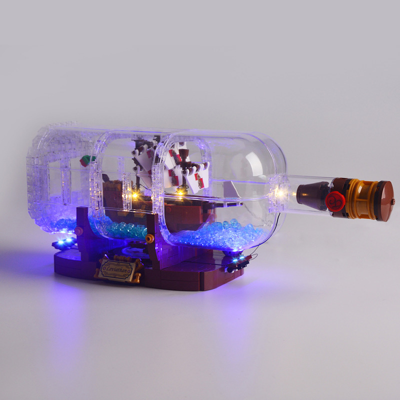 Light Kit For Ship in a Bottle LED Highting Set 21313