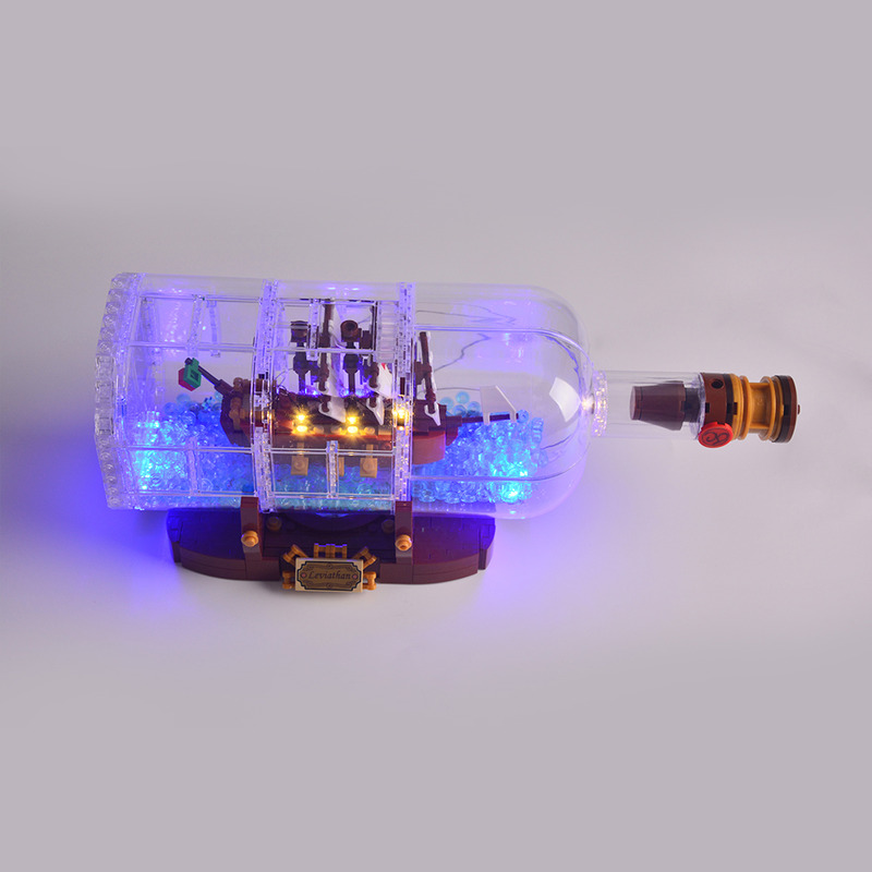 Light Kit For Ship in a Bottle LED Highting Set 21313