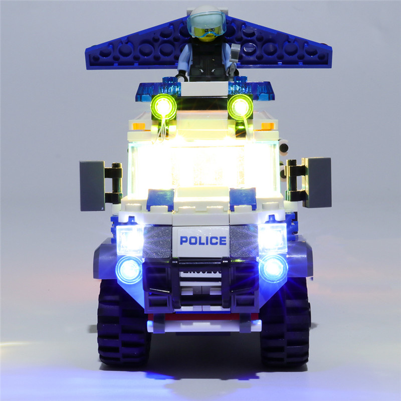 Light Kit For Sky Police Diamond Heist LED Highting Set 60209